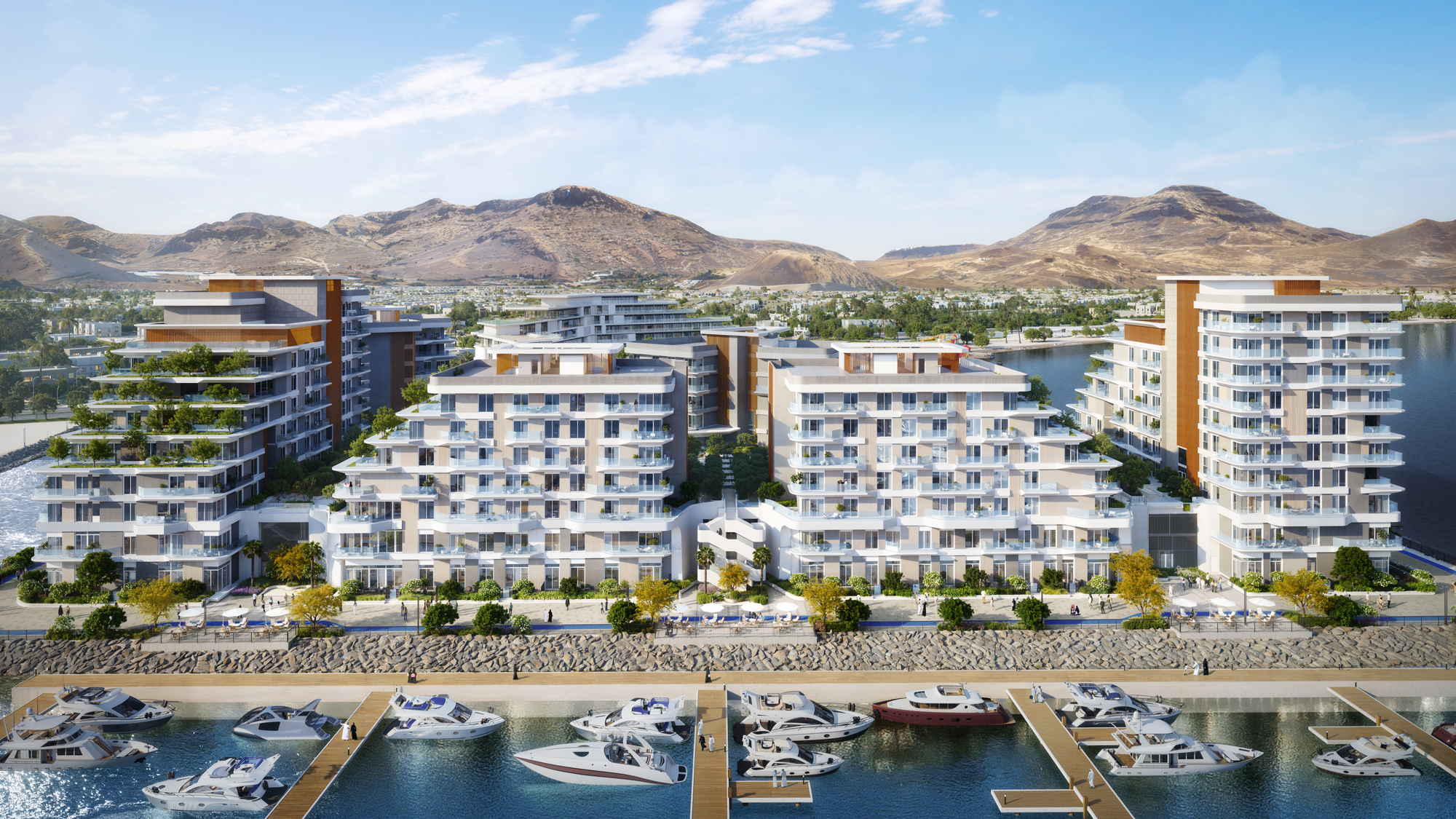 Ghadeer 2 — developer architectural render