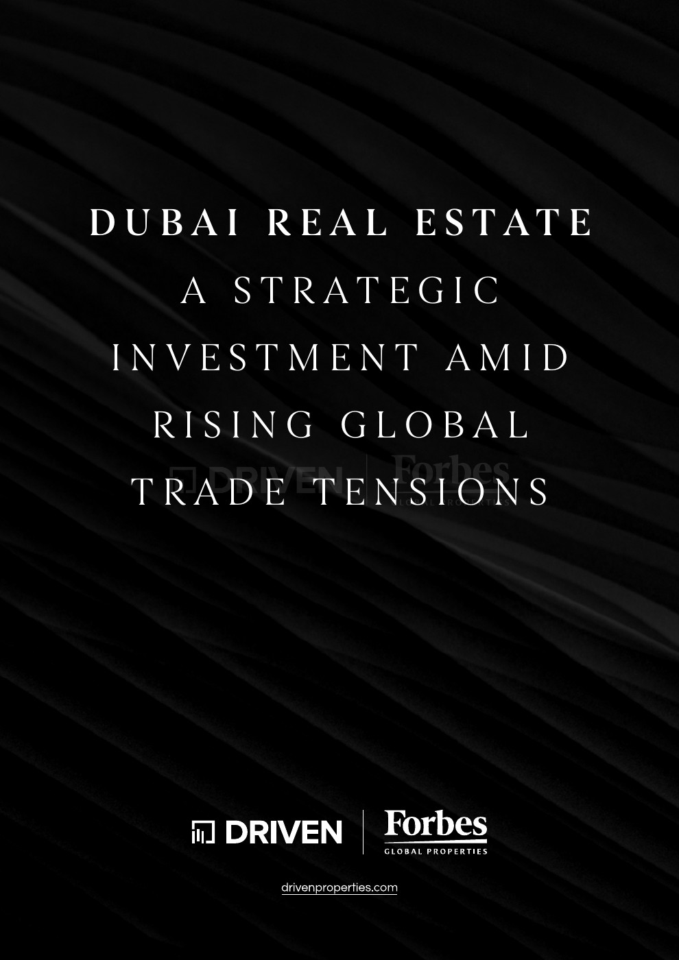 Global Trade Tensions — first page of the original PDF