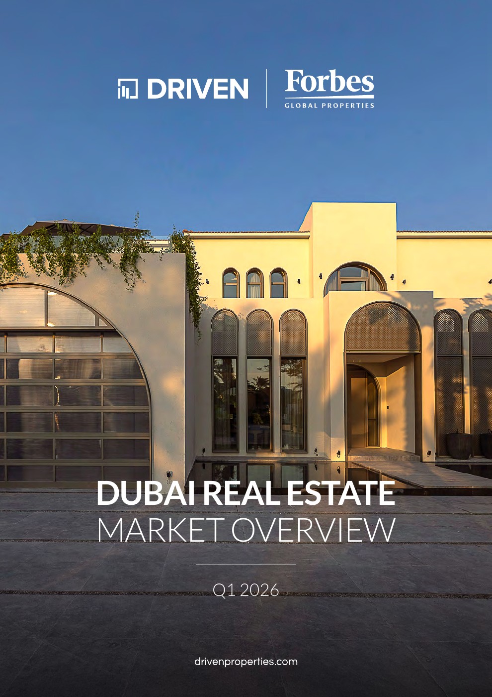 Dubai Real Estate Market Overview Q1 2026 — first page of the original PDF — photo 1