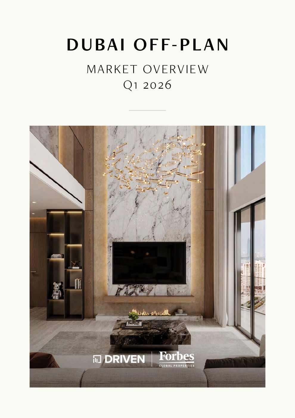 Dubai Off-Plan Market Overview Q1 2026 — first page of the original PDF — photo 1