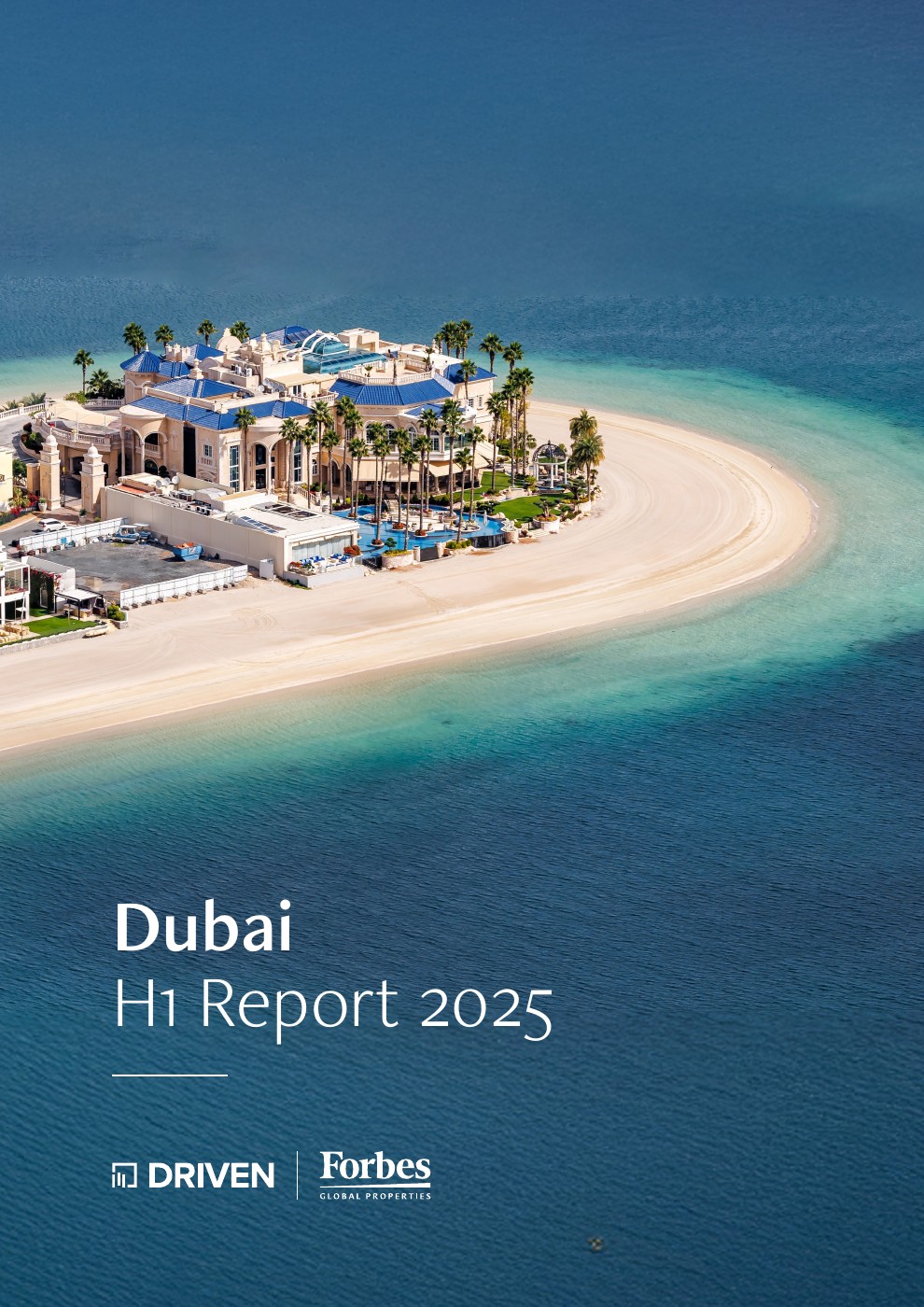 تقرير دبي للنصف الأول 2025 — first page of the original PDF — photo 1