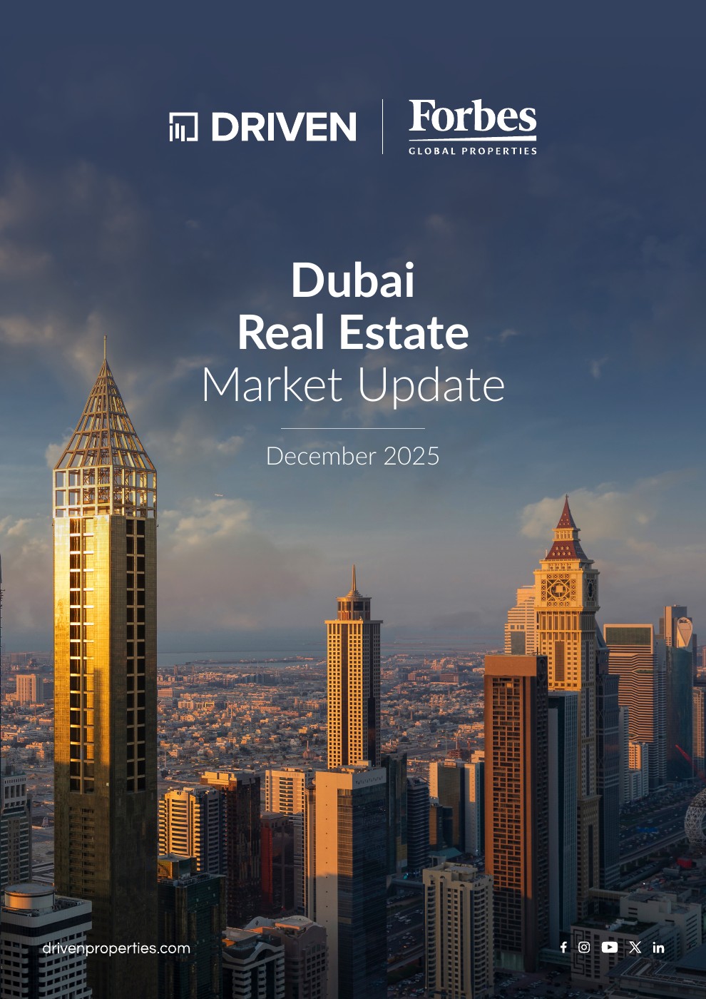 Dubai Real Estate Market Update December 2025 — first page of the original PDF — photo 1