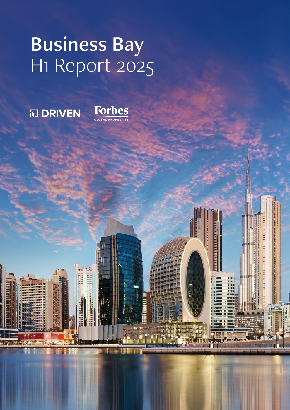 Business Bay H1 Report 2025  — first page of the original PDF — photo 1