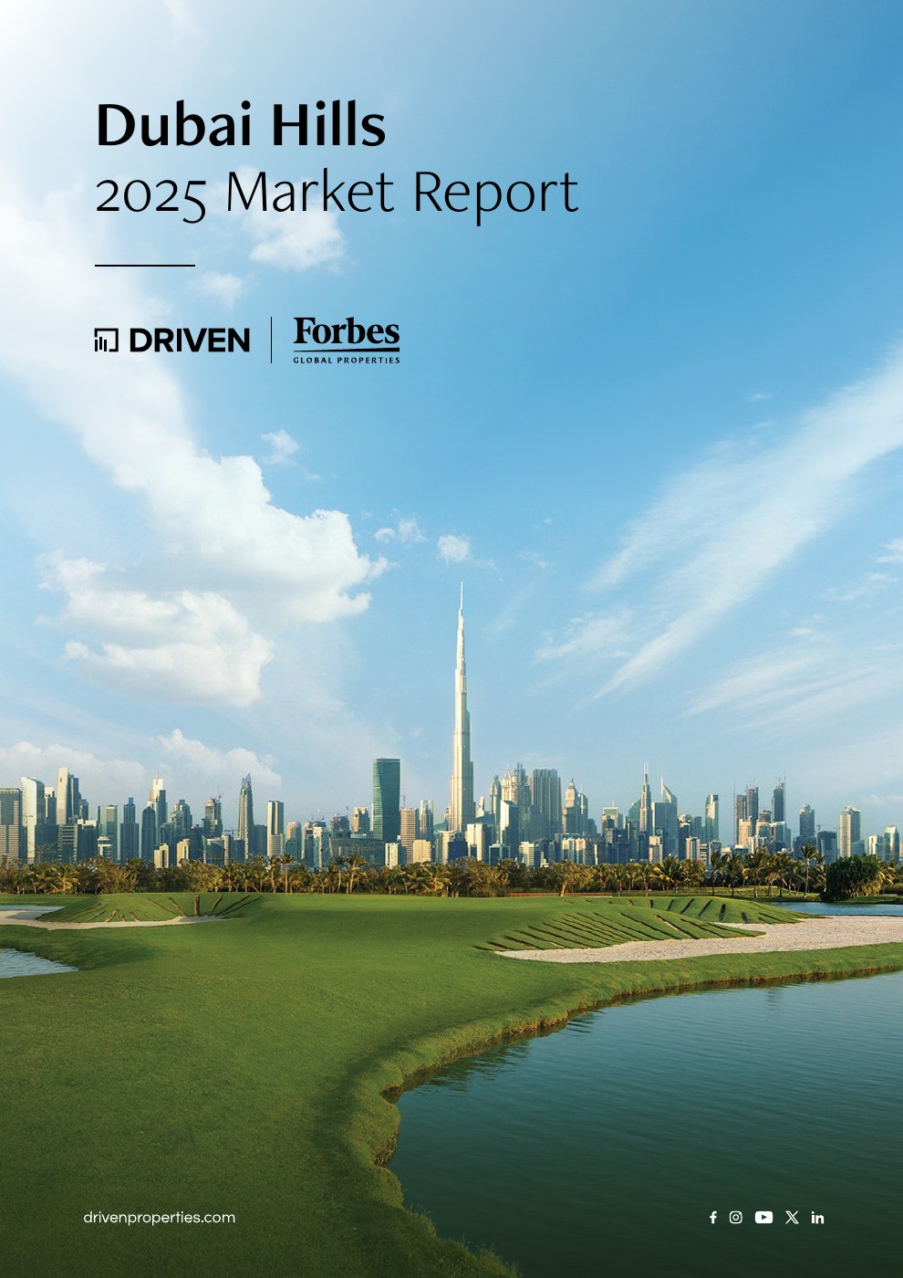 Dubai Hills 2025 Market Report — first page of the original PDF — photo 1